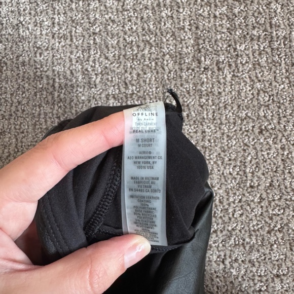 OFFLINE By Aerie Real Luxe Faux Leather Legging - Picture 5 of 5